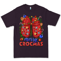 Plum Merry crocmas Premium Tee - NancyCooperArtShop