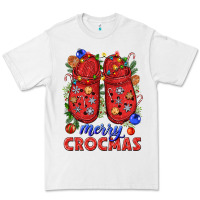 White Merry crocmas Premium Tee - NancyCooperArtShop