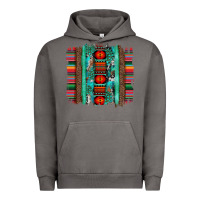 Pigment Tornado serape aztec leopard and turquoise glitter with gemstone brushstroke Urban Hoodie - Artiststas