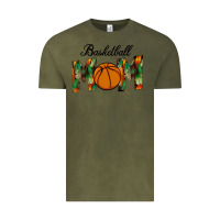 Vintage Olive Basketball Mom Vintage Tee - Bettercallsaul