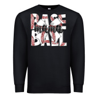 Black baseball mama Premium Sweatshirt - CowhideDigitalArt