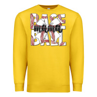 Lemon baseball mama Premium Sweatshirt - CowhideDigitalArt