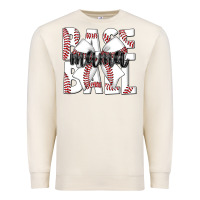 Sandshell baseball mama Premium Sweatshirt - CowhideDigitalArt