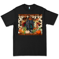 Black Fall black angus Premium Tee - RanaPortraitStore