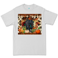 Dove Grey Fall black angus Premium Tee - RanaPortraitStore