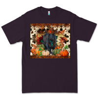 Plum Fall black angus Premium Tee - RanaPortraitStore