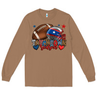 Toasted Coconut Touchdown season American football 4th of july Long Sleeve Tee - HowdyJamesFarm