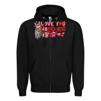 Black love you forever Zipper Hoodie - FaDigitalArtStudio