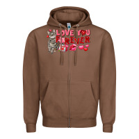 Chestnut love you forever Zipper Hoodie - FaDigitalArtStudio