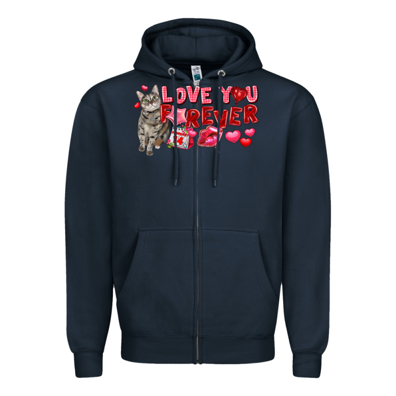 Love You Forever Zipper Hoodie by FaDigitalArtStudio | Teevron