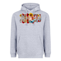 Heather Grey amen Heavyweight Hoodie - RacoonDesign