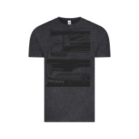 Vintage Black gt3 rs 991.2 fragment rear Vintage Tee - tuanDangUi