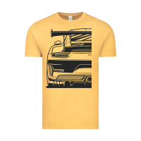 Vintage Mustard gt3 rs 991.2 fragment rear Vintage Tee - tuanDangUi