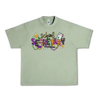 Oil Green mardi gras school secretary Urban Heavy Tee - texasbilliewilder