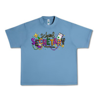 Pebble Blue mardi gras school secretary Urban Heavy Tee - texasbilliewilder