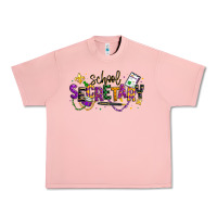 Salmon mardi gras school secretary Urban Heavy Tee - texasbilliewilder