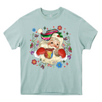 Arona mexican christmas santa Heavy Core Tee - MaliasSmallBusiness