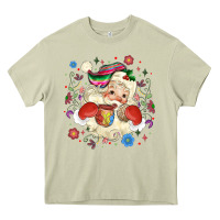 Mossy mexican christmas santa Heavy Core Tee - MaliasSmallBusiness