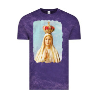 Cloud Purple our lady of fatima Vintage Tee - tuanDangUi