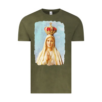 Vintage Olive our lady of fatima Vintage Tee - tuanDangUi
