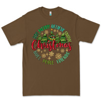 Cacao Christmas Vibes Premium Tee - MaliasSmallBusiness