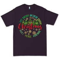 Plum Christmas Vibes Premium Tee - MaliasSmallBusiness