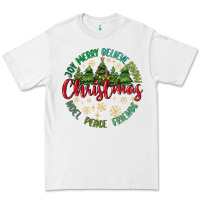 White Christmas Vibes Premium Tee - MaliasSmallBusiness