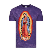 Cloud Purple our lady of guadalupe virgin mary Vintage Tee - tuanDangUi