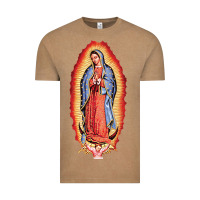 Vintage Coffee our lady of guadalupe virgin mary Vintage Tee - tuanDangUi