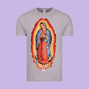 Our Lady Of Guadalupe Virgin Mary Vintage Tee Designed By Tuandangui