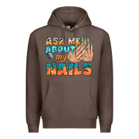 Coffee ask me about my nails bbs Premium Hoodie - BundleAndBundleShop