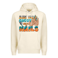 Tofu ask me about my nails bbs Premium Hoodie - BundleAndBundleShop