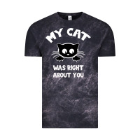Cloud Black My Cat Was Right About You Vintage Tee - Bettercallsaul
