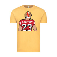 Vintage Mustard christian mccaffrey back to Vintage Tee - tuanDangUi