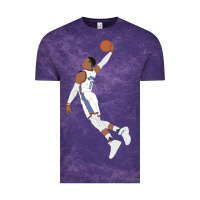 Cloud Purple russell westbrook dunk Vintage Tee - tuanDangUi