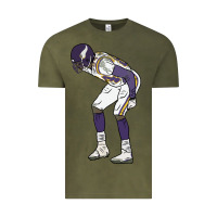 Vintage Olive randy moss mooning celebration Vintage Tee - tuanDangUi