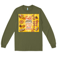 Army Green pumpkin pie and family Long Sleeve Tee - TumblerDesignByShophia
