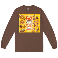 Chestnut pumpkin pie and family Long Sleeve Tee - TumblerDesignByShophia