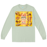 Matcha pumpkin pie and family Long Sleeve Tee - TumblerDesignByShophia