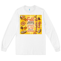 White pumpkin pie and family Long Sleeve Tee - TumblerDesignByShophia