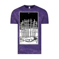 Ten Of Swords   X Of Swords   Tarot Card   Major Arcana   Fortune Tell Vintage Tee | Teevron