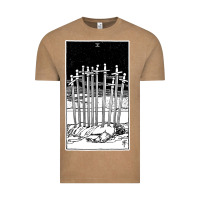 Vintage Coffee ten of swords   x of swords   tarot card   major arcana   fortune tell Vintage Tee - tuanDangUi