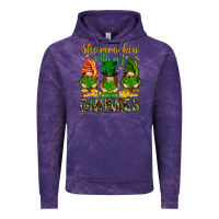 Cloud Purple shamrockin with my gnomies Vintage Hoodie - NancyCooperArtShop