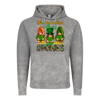 Cloud Rock shamrockin with my gnomies Vintage Hoodie - NancyCooperArtShop
