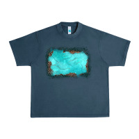 Midnight Navy gemstone leopard background Urban Heavy Tee - JahusDesignShop