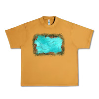 Peanut Butter gemstone leopard background Urban Heavy Tee - JahusDesignShop