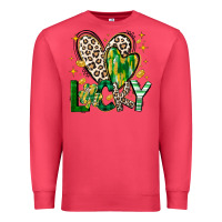 Cardinal Lucky Saint Patricks Day Premium Sweatshirt - CowhideDigitalArt