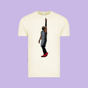 Kyrie Irving Pointing Up Vintage Tee Designed By Tuandangui