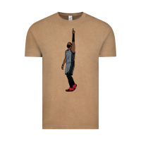 Vintage Coffee kyrie irving pointing up Vintage Tee - tuanDangUi