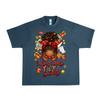 Midnight Navy santa favorite tax specialist afro messy bun Urban Heavy Tee - texasbilliewilder